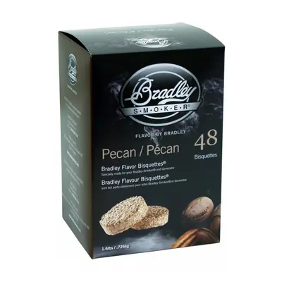 Pecan-Ořech 48 ks - Brikety udící Bradley Smoker