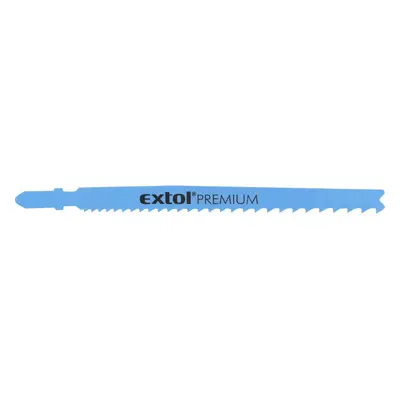 Extol Premium 8805208 plátky do přímočaré pily 5ks, 132x1mm, Bi-metal