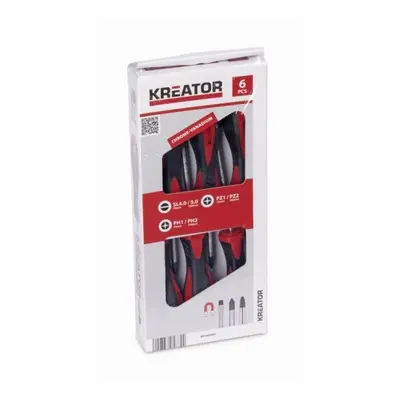 Kreator KRT400001 - Sada šroubováků 6ks SL/PH/PZ