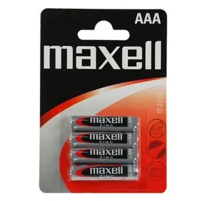 R03 4BP Zinc 4x AAA MAXELL