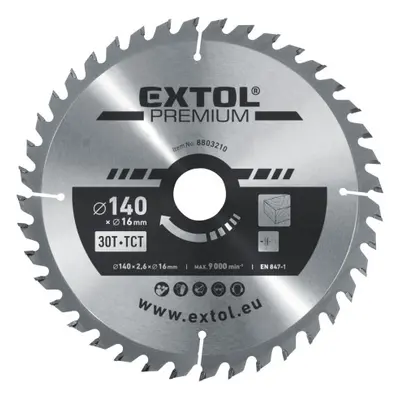 Extol Premium 8803210 kotouč pilový s SK plátky 140x2,0x16 mm