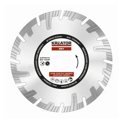 Kreator KRT084103 - Diamantový kotouč segmentový 150mm EXPERT