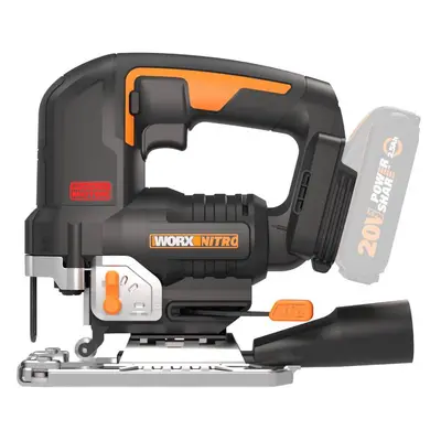 WORX WX542.9 - Aku přímočará pila 20V NITRO - bez akumulátoru - Powershare