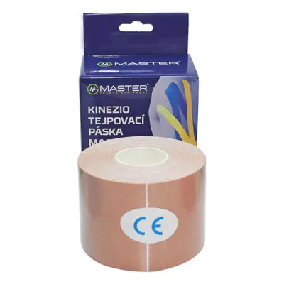 Kinezio tejpovací páska MASTER 5 cm x 5 m - tělová