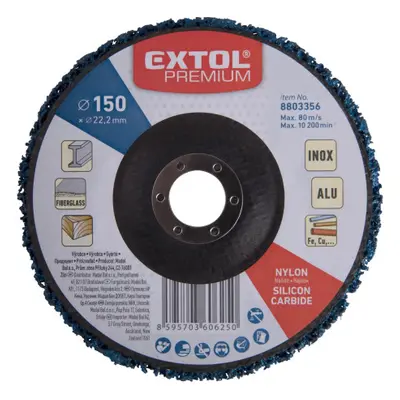 Extol Premium 8803356 kotouč brusný nylonový, O 150x14mm, nylon/abrazivo SiC