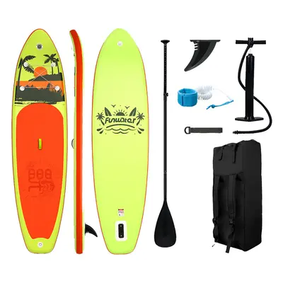 KUBIsport 05-PB335-ZL Paddleboard 335x84x15 cm s příslušenstvím žlutooranžový