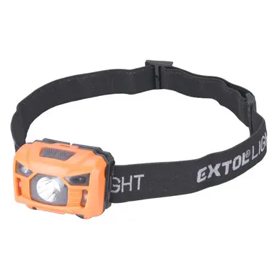 Extol Craft 43180 čelovka 100lm, USB nabíjení s IR čidlem, 3W LED