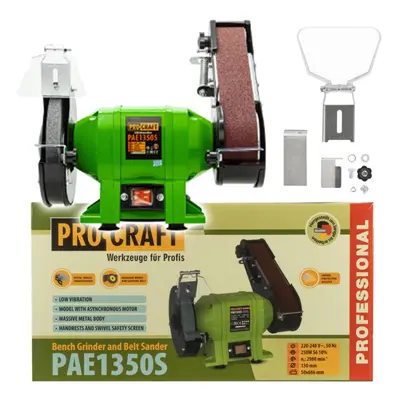 Procraft PAE1350S kombinovaná bruska kotučová, pásová