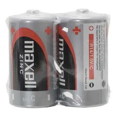 R14 2S Zinc 2x C SHRINK MAXELL