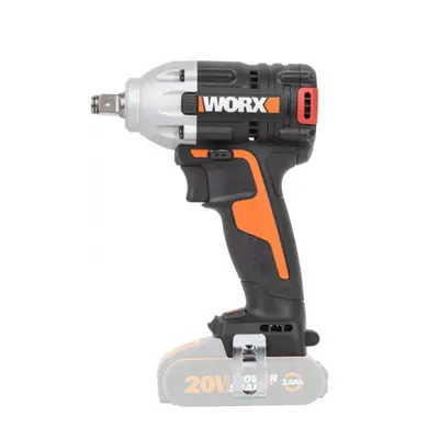 WORX WX272.9 - Aku rázový utahovák 20V, 300Nm - bez akumulátoru - Powershare