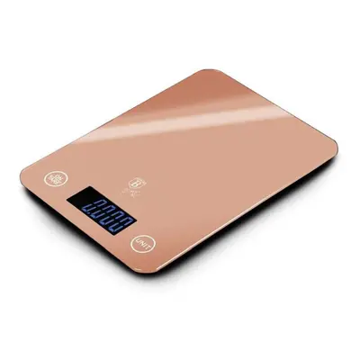 BERLINGERHAUS Váha kuchyňská digitální 5 kg Rosegold Metallic Line BH-9352