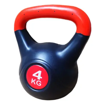 KUBIsport 05-CWKBC4K Činka kettlebell s cementovou náplní - 4 kg