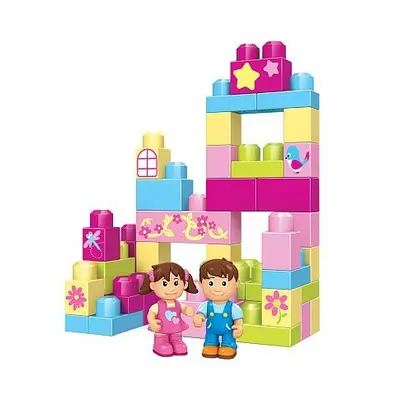 Kids World Logická stavebnice LOGIS pro holky 42 ks