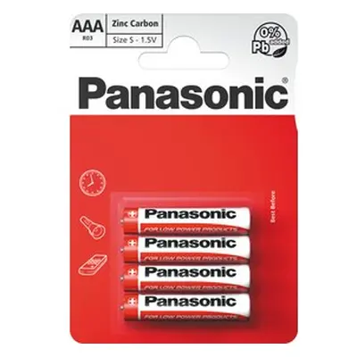 R03 4BP AAA Red zn PANASONIC