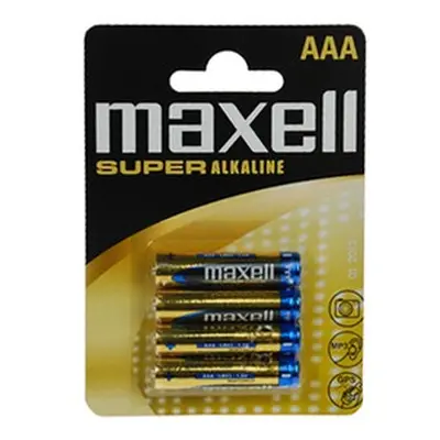 LR03 4BP AAA Super Alk MAXELL