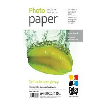 Fotopapír Glossy A4 50ks 135g COLORWAY