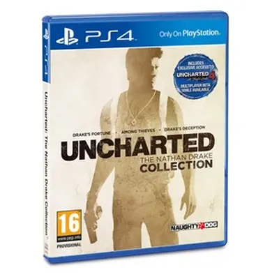 Uncharted Collection set 3 her PS4