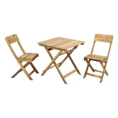 Rojaplast FILAX bistro set dřevěný