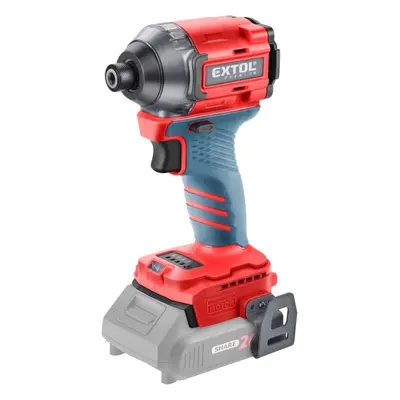 Extol Premium 8891815 utahovák rázový 1/4" aku SHARE20V, BRUSHLESS, bez baterie a nabíječky