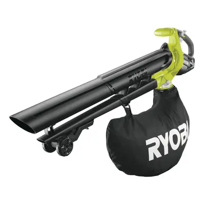 Ryobi OBV18 aku 18V bezuhlíkový foukač/vysavač ONE+