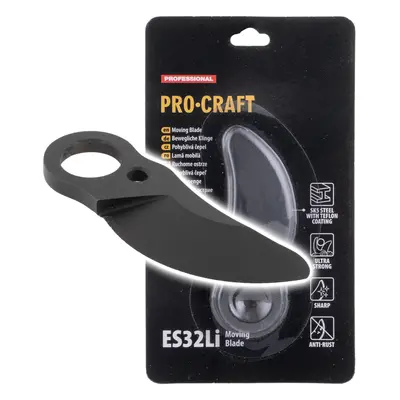 Procraft ES32Li Moving Blade náhradní horní nůž pro aku nůžky ES32Li