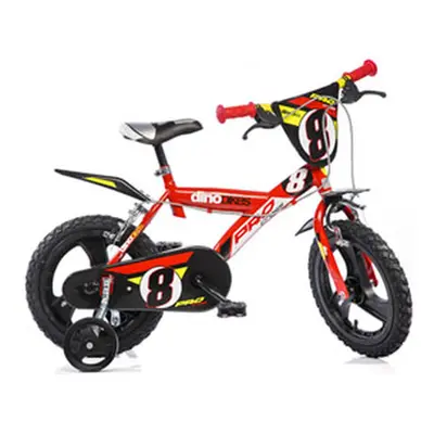 KUBIsport 05-CSK5163K-CRV Dino bikes 163GLN červená 16" 2022 dětské kolo