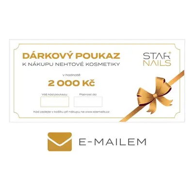 Starnails Elektronický poukaz na nákup zboží 2 000 Kč