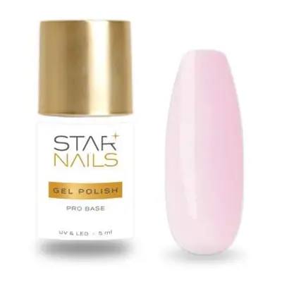 Starnails UV/LED Gel Polish Pro Base Cover Sweet Pink, 5ml – podkladová báze