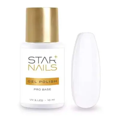 Starnails UV/LED Gel Polish Pro Base, 10ml - Clear - podkladová báze