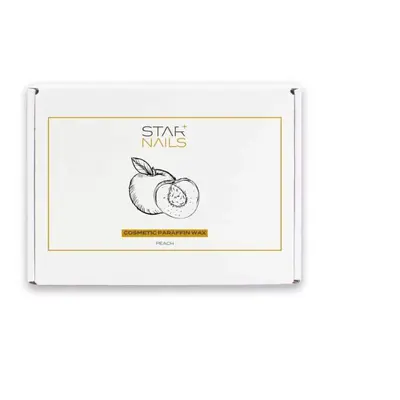 Starnails Cosmetic Paraffin Wax, 400ml - Peach - parafínový vosk Broskev