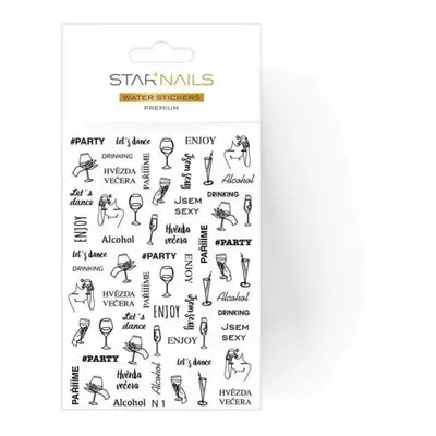 Starnails 2D vodolepky/obtisky PREMIUM - SN20