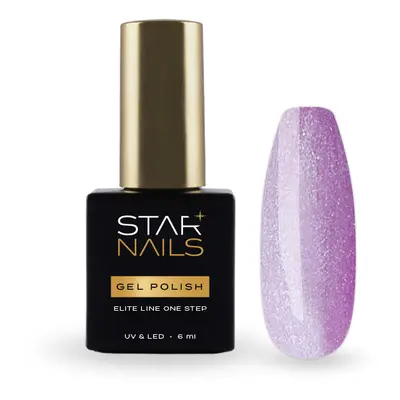 Starnails UV/LED Gel Polish Elite Line Cat Eye 6ml - 008, Phlox - gel lak