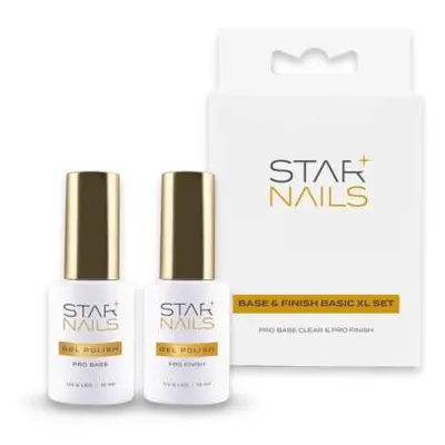 Starnails Sada STARNAILS Base and Finish Basic XL Set - báze a fixační lesk