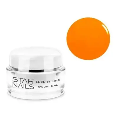 Starnails UV/LED Gel Luxury Line, 5ml, SN 036 - Burning Orange - barevný gel