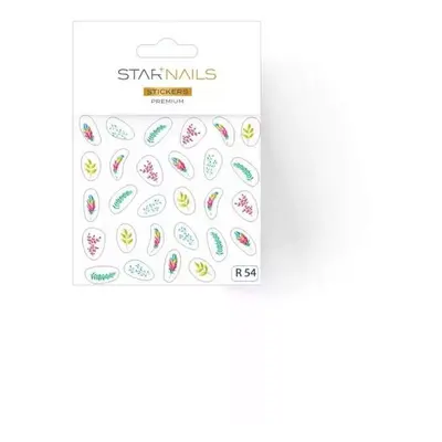 Starnails Nálepky na nehty 3D Premium - samolepky R54