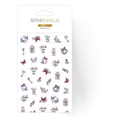 Starnails Nálepky na nehty 2D Premium - samolepky SN08