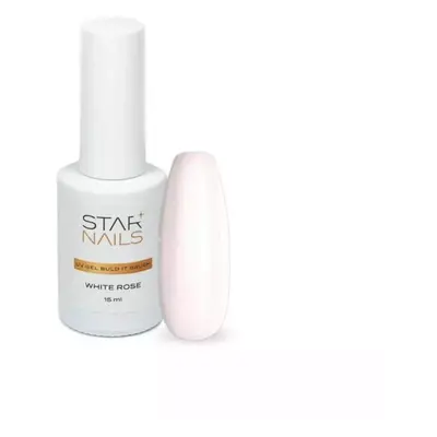 Starnails UV/LED Gel Build It Brush White Rose, 15ml - stavební gel