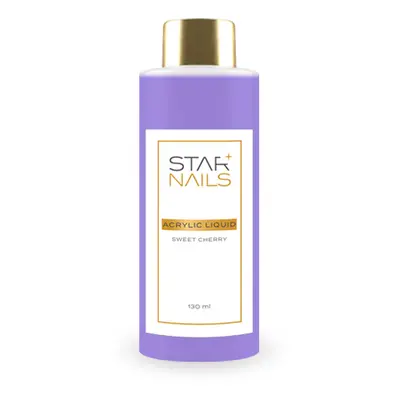 Starnails Acrylic Liquid Starnails, 130ml - Sweet Cherry - akrylové tvrdidlo, monomer