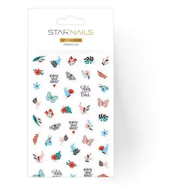 Starnails Nálepky na nehty 2D Premium - samolepky SN10