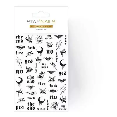 Starnails 2D vodolepky/obtisky PREMIUM - N1546