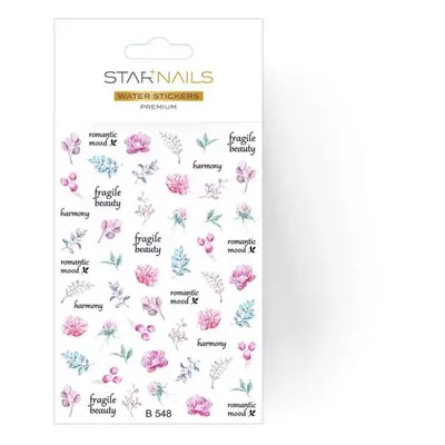 Starnails 3D vodolepky/obtisky PREMIUM - B548