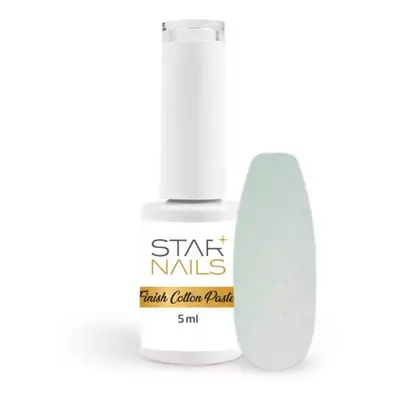 Starnails UV/LED Gel Polish Finish Cotton Pastels, 5ml - 010, Aloe - matný závěrečný gel lak