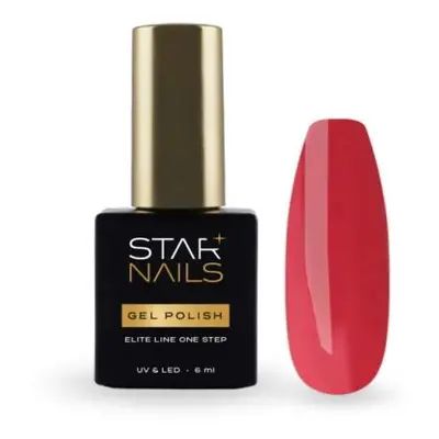 Starnails UV/LED Gel Polish Elite Line One Step, 6ml, 459 - Kingston - gel lak