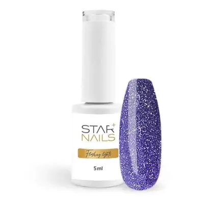 Starnails UV/LED Gel Polish Flashing Lights, 5ml - 009, Majestic - gel lak