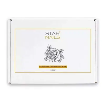 Starnails Cosmetic Paraffin Wax, 400ml - Rose - parafínový vosk Růže