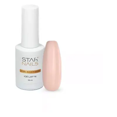 Starnails UV/LED Gel Build It Brush Ice Latte, 15ml - stavební gel