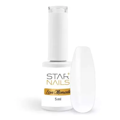 Starnails UV/LED Gel Polish Love Moments, 5ml - 001, Swan - gel lak