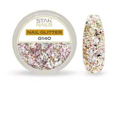 Starnails Nail Art zdobení - glitter - G140