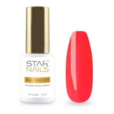 Starnails UV/LED Gel Polish Pro Base Express Neons, 5ml - 004, Monza– podkladová báze