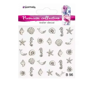 Starnails 3D vodolepky/obtisky PREMIUM - B96